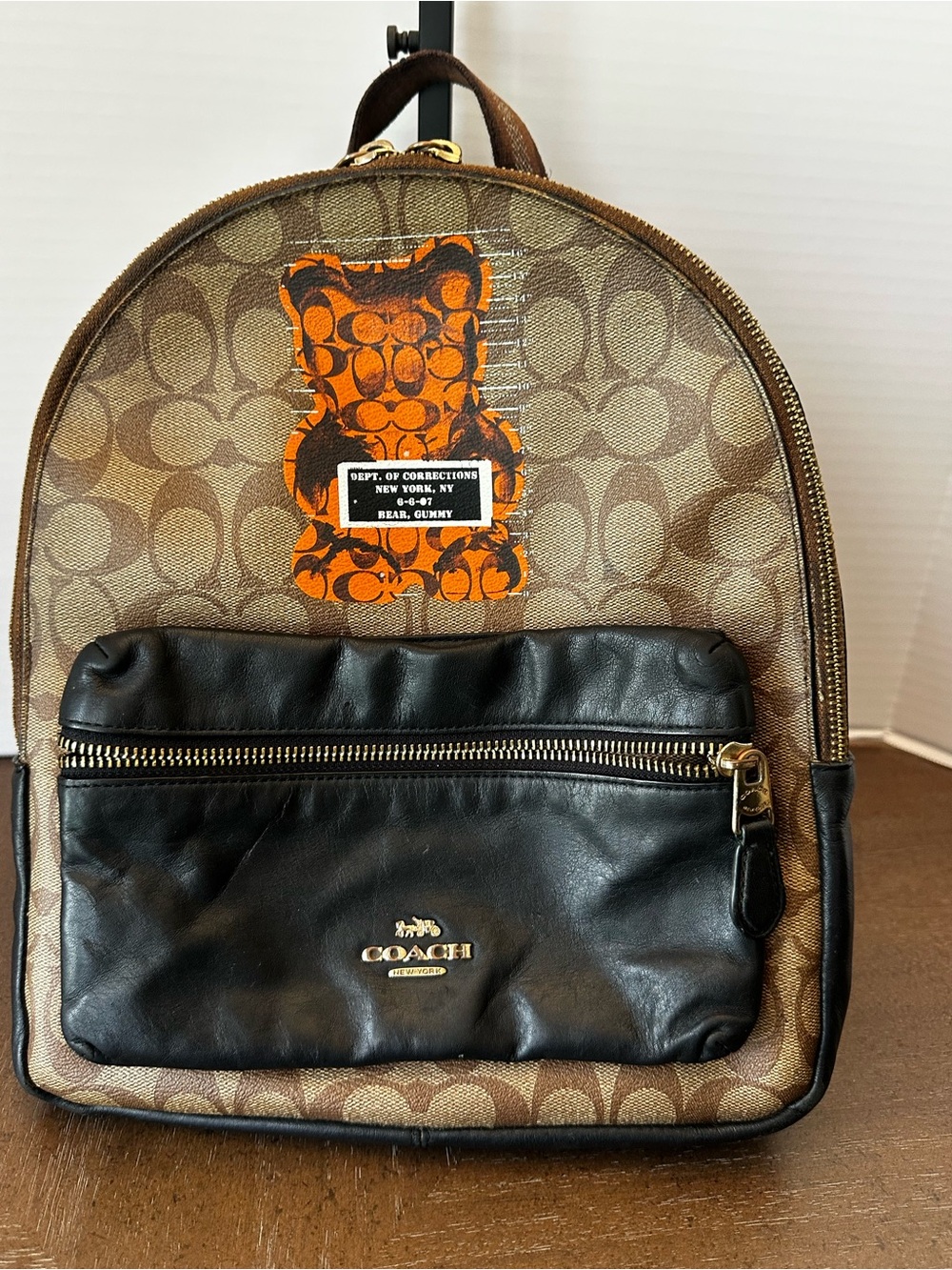Coach Charlie Vandal Gummy Bear Limited Edition Backpack Unisex